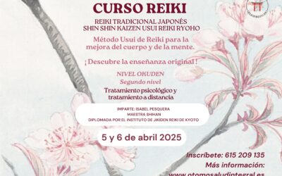 Curso de Reiki Tradicional Japonés. Segundo nivel. Okuden