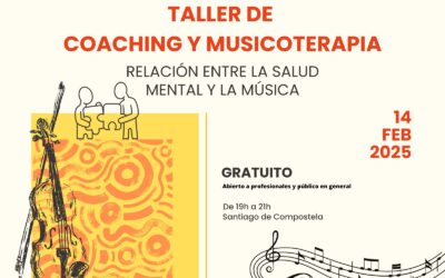 Taller de musicoterapia y coaching emocional. Relación entre la Salud mental y la Música.