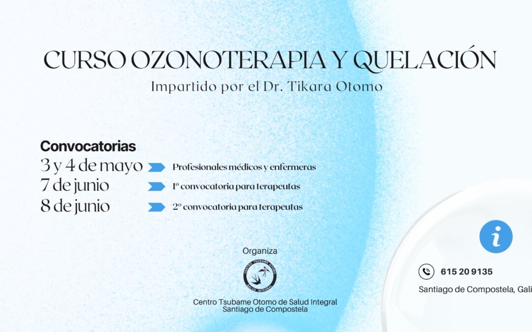 Curso de ozonoterapia y quelación
