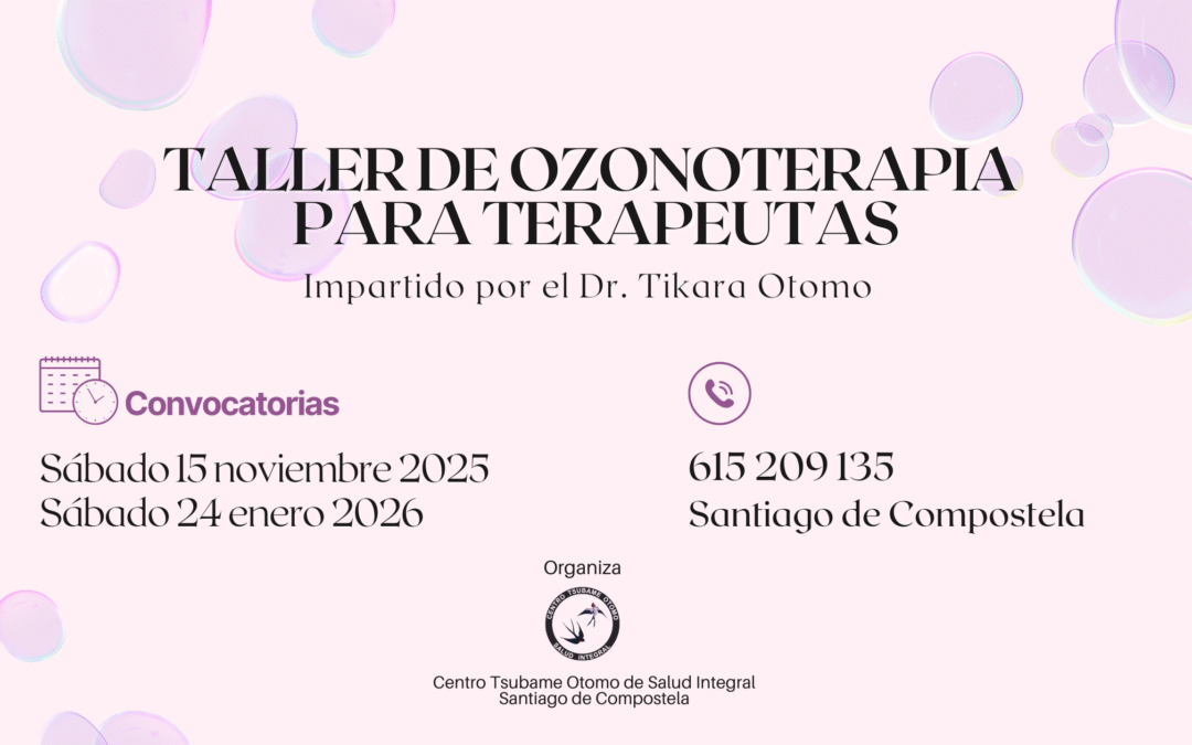 Taller de Ozonoterapia para Terapeutas