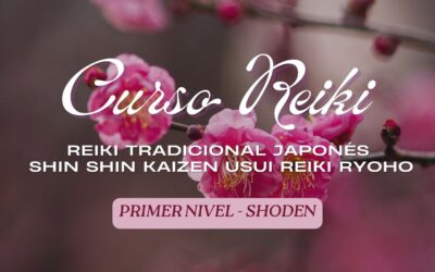 Curso de Reiki Tradicional Japonés. Primer nivel. Shoden.