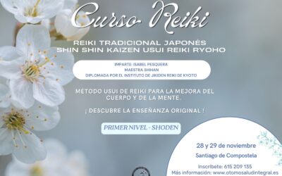 Curso de Reiki Tradicional Japonés. Primer nivel – Shoden.